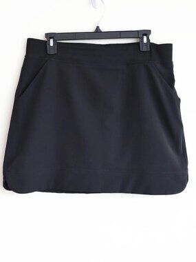 Skirt with Shorts - Skort -Size M -  Black - Pockets - 32° COOL